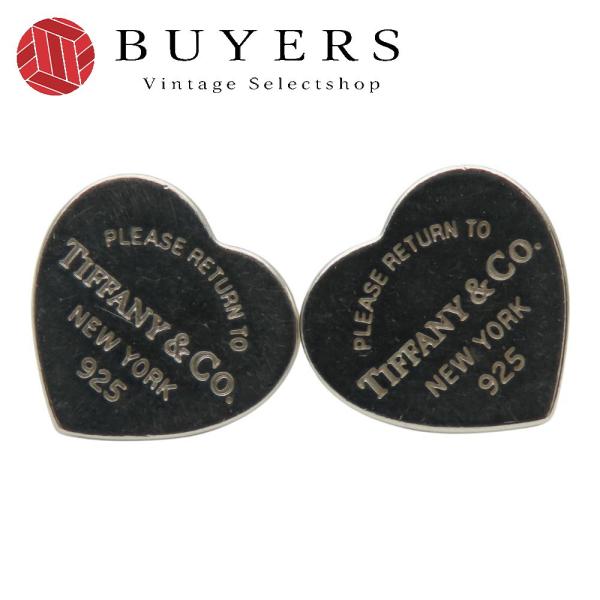 中古 ティファニー ピアス リターントゥ ハート シルバー925 約2.2g シルバー アクセサリー...
