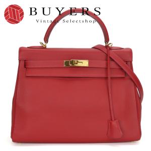 エルメス ケリー28 ショルダーバッグ レザー レッド レディース HERMES 中古 エルメス 楽天市場】エルメス ケリー28 ショルダーバッグ レザー レッド