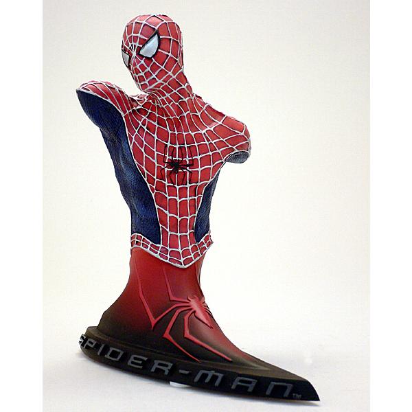 訳あり特価60%OFF/スパイダーマン ミニバスト/ファクトリーX社製