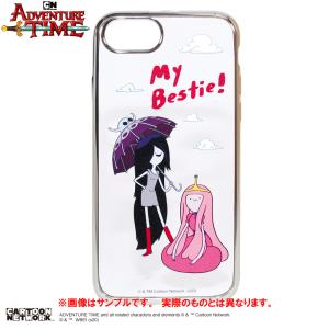 LINE登録で300円クーポン iPhoneXR スマホケース （サイドメッキケース） My Bestie! アドベンチャータイム Adventure Time｜buyersnetclub