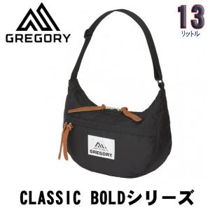 ショルダーバッグ ショルダーポーチ サッチェルM ボールドシリーズ ブラック Gregory メンズ レディース