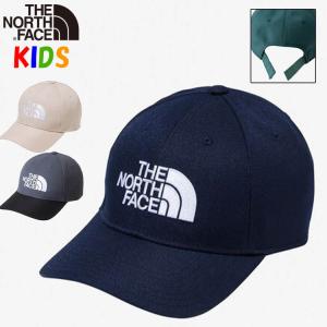 ノースフェイス キッズ帽子キャップ TNFロゴ 男の子 女の子 子供用 キャンプ アウトドアブランドおしゃれカッコイイ North Face Kids LOGO CAP