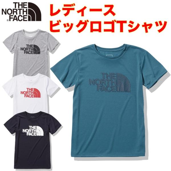 LINE登録で300円クーポン ノースフェイス レディースTシャツ ビッグロゴ North Face...