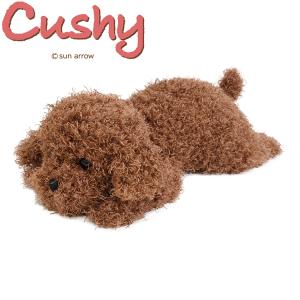 CUSHY プードル ぬいぐるみ 43cm （グッズ 雑貨 かわいい プードルぷーどる 置物 動物 ペット キャラクターグッズ 男の子 女の子 誕生日プレゼントギフト）｜buyersnetclub