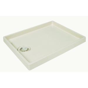 カクダイ（KAKUDAI） 洗濯機用防水パン ホワイト 幅800mm 426-421-RW