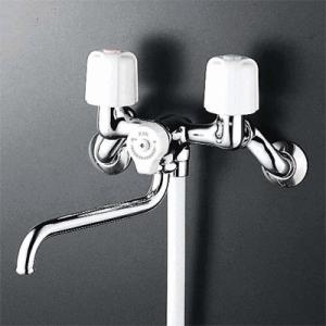 KVK 水栓 ケーブイケー KVK KF207N デッキ型一時止水付2ハンドル