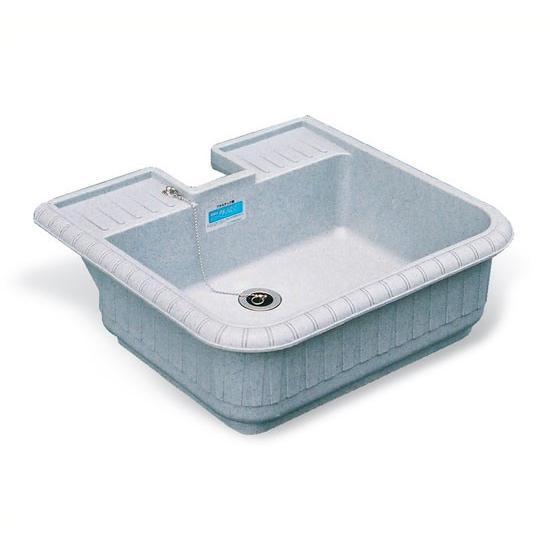 エバタ 外流し E550 ガーデニング・エクステリア・外流し台・シンク・プラスチック製・屋外・簡易タ...