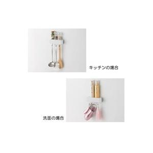 タカラスタンダード マグネット収納 小物置きS＋フック ホワイト MGSK コモノフックS 4128...