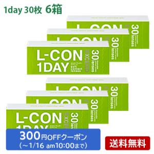 エルコンワンデーエクシード 6箱セット(左右各3箱)   / コンタクトレンズ 1day L-CON...