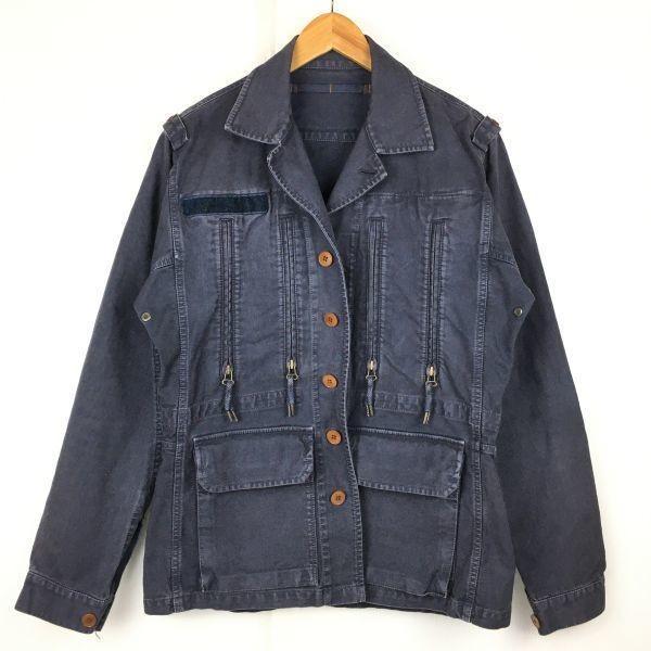 TRANS CONTINENTS/トランスコンチネンツ【レディースXL程度】デニム/ショップコート/...