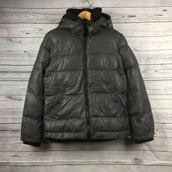 シンプリシテェ★高比率80％ダウンジャケット【レディースM/ダークグレー】/着脱可フード/SIMPL...