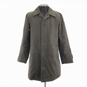 日本製★ポールスミス★ライナー付き/ステンカラーコート/アウター【M/濃茶】比翼仕立て/センターベント/Paul Smith/Made in Japan◆BC103L