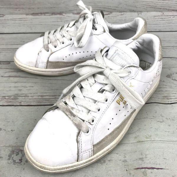 PUMA★MATCH 74 UPDATE CORE SPEC【23.0/白】マッチ74/ローカットス...