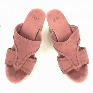 UGG australia★レザー/厚底サンダ...の詳細画像1