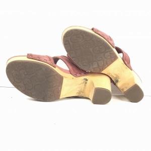 UGG australia★レザー/厚底サンダ...の詳細画像3