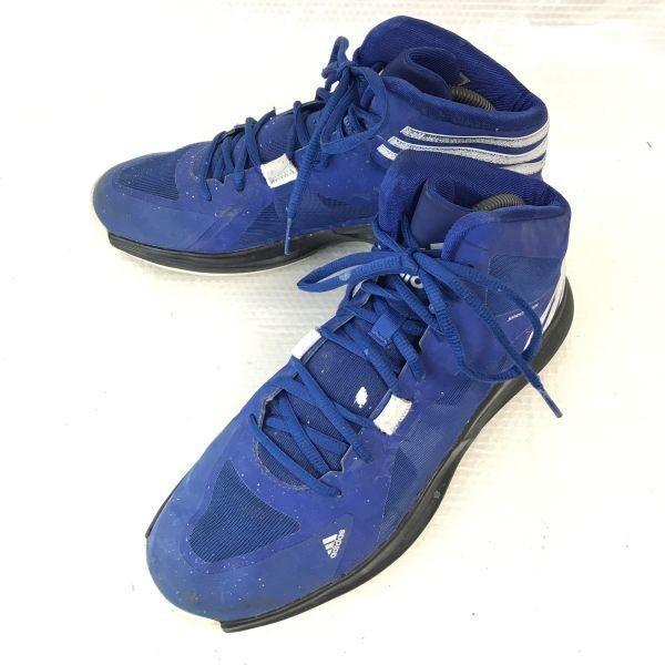 アディダス/adidas★SPRINT WEB/ハイカットスニーカー【26.5/青/BLUE】APE...
