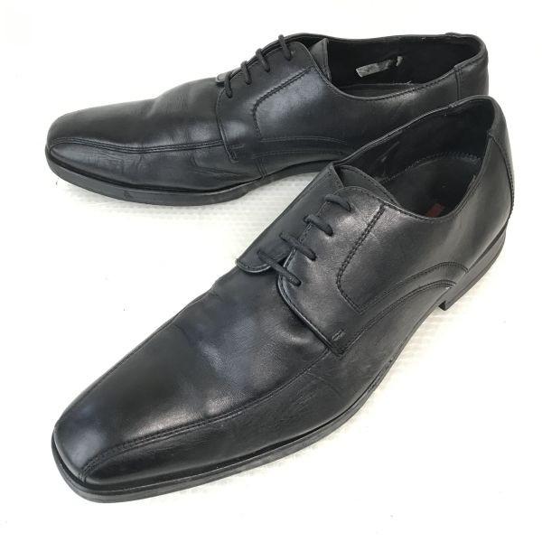 3万↑ドイツ製★ロイド/Lloyd★本革/スワールモカ【9/43/27.5/黒/BLACK】ドレスシ...