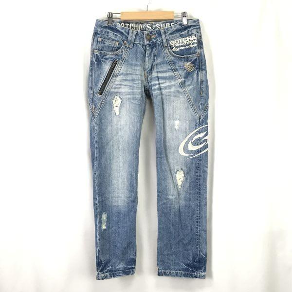 ガッチャ/gotcha surf★ダメージ/ビンテージ加工/デニムパンツ/ジーンズ【Mens siz...