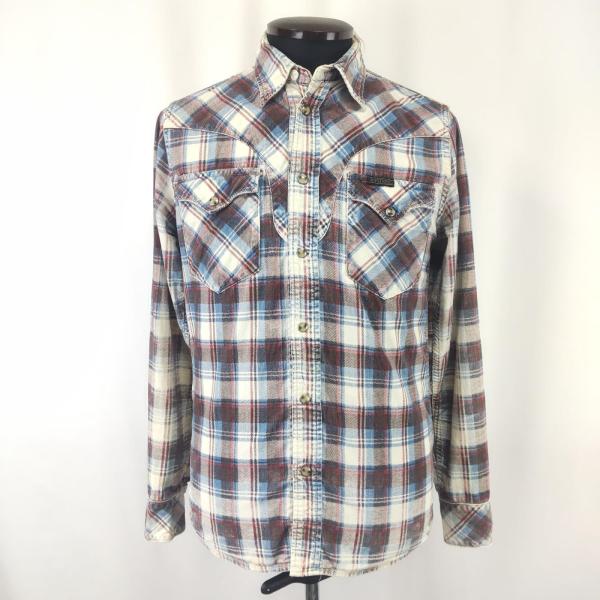 HYSTERIC GLAMOUR【ヒステリックグラマー】長袖ウエスタン/フランネルシャツ【メンズS/...