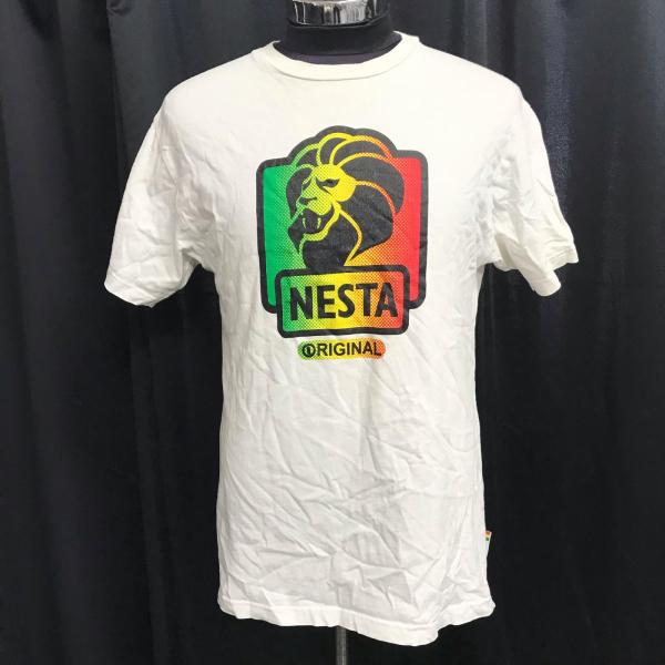 NESTA【ネスタ】 半袖Ｔシャツ メンズ【メンズM/白/white】Tops◆BJ014-a