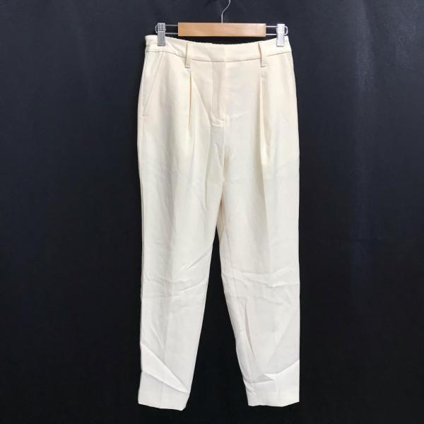 美品★ PLST【プラステ】 パンツ レディース【size:S/股下64cm/アイボリー/ivory...