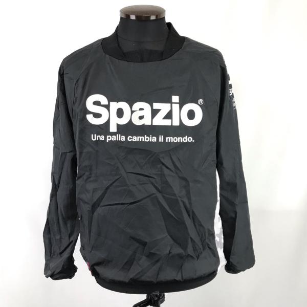 Spazio【スパッツィオ】 ピステ メンズ【size:S/黒×グレー/ロゴ×迷彩】サッカー/フット...