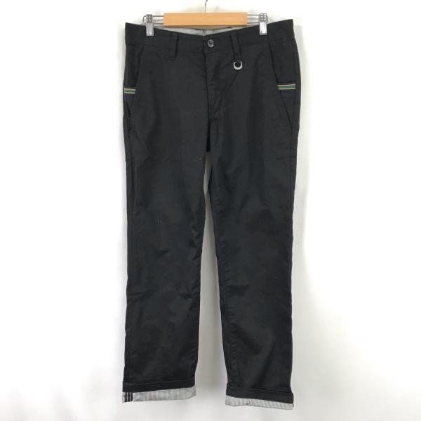 TSTK【タケオキクチ】 薄手パンツ【W30/メンズ/股下73cm/黒/black】スラックス/ズボ...