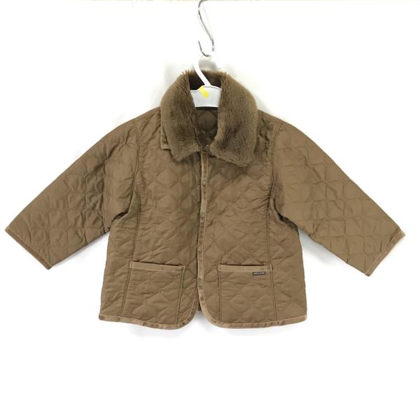 COMME CA DU MODE【コムサデモード】防寒ジャンパー【100A/キッズ/茶/brown】...