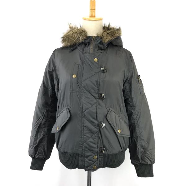 Riche Glamour【リシェグラマー】モッズコート【レディースM/カーキ】中綿入りジャケット/...