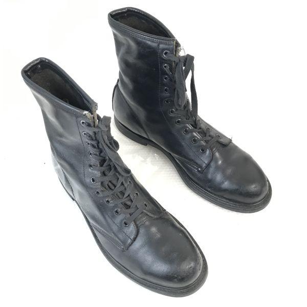 80s-90s?/Vintage★NEOPRENE SOLE★スチールトゥ/コマンドブーツ【27.5...