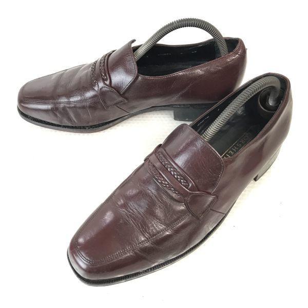 90s/Vintage★フローシャイム/FLORSHEIM★本革/グッドイヤー製法/ローファー/モカ...