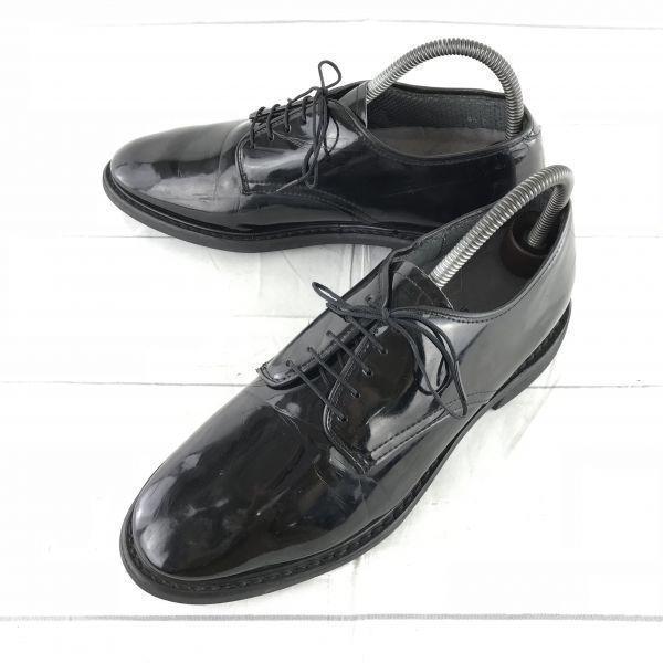 80s-90s?/Vintage★USA製★キャップス★サービスシューズ/オープントゥ【26.0/黒...