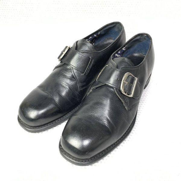 ビンテージ★トムマッキャン Thom McAn★サイズ9C★26.0-26.5cm★モンクストラップ...