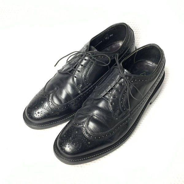 80s-90s?/Vintage★フローシャイム/FLORSHEIM★グッドイヤー ハンドメイド★サ...