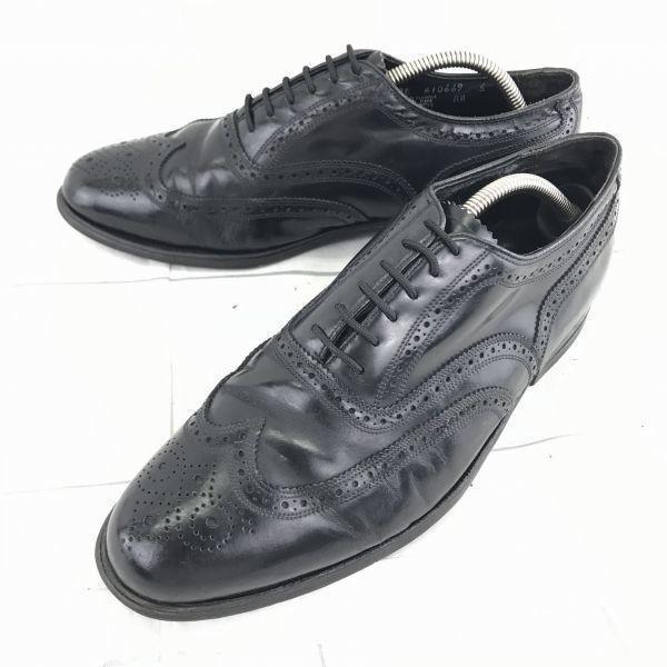 80s-90s?ビンテージ/フローシャイム FLORSHEIM★グッドイヤー製法/本革ウイングチップ...