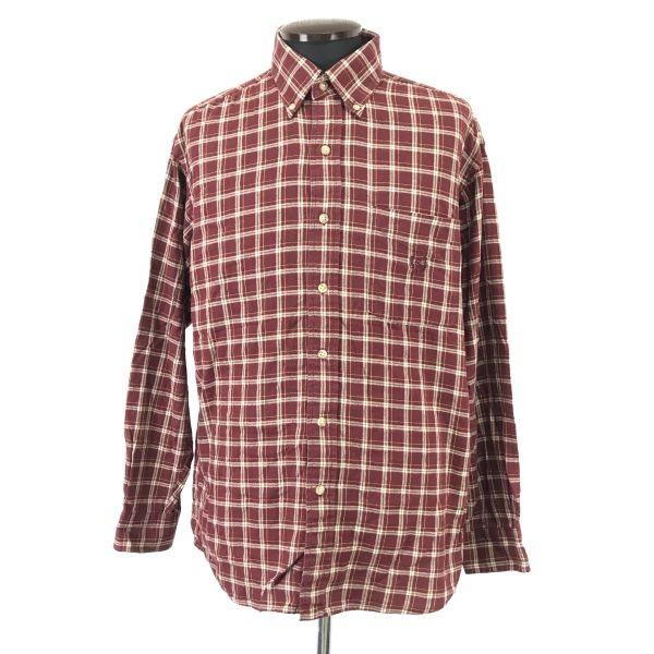 90s-00s★CHAPS RALPH LAUREN/ラルフローレン★長袖フランネルシャツ【メンズL...