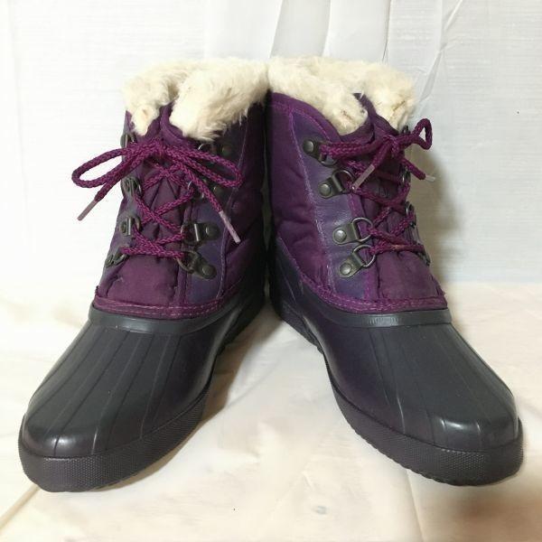 80s-90s?Vintage★SOREL/ソレル　カナダ製スノーブーツ　ライナー付き　サイズ5　2...