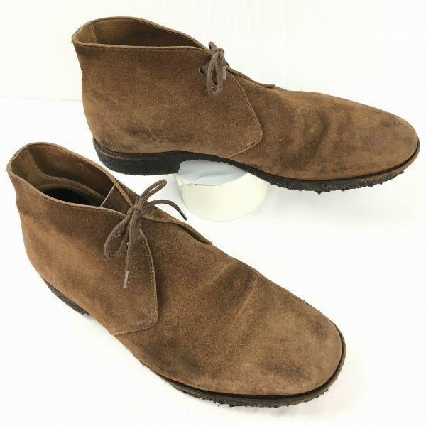 90s?/4都市/Vintage/CHURCH'S/チャーチ/スエードチャッカブーツ/size8.5...