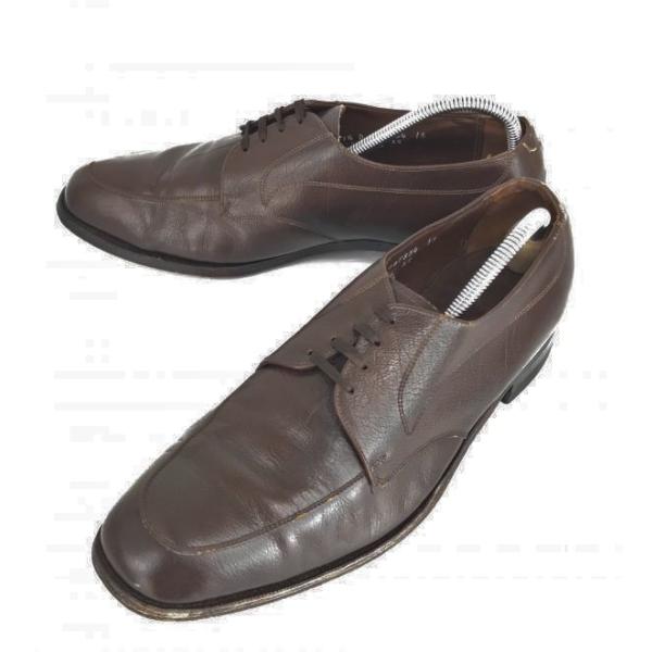 80s以前ビンテージ★フローシャイムFLORSHEIM★シボ本革/グッドイヤー製法/Uチップ【11....