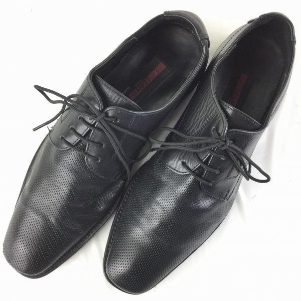 定価4万相当　ドイツ製  LLOYDロイド  プレーントゥ　ビジネスシューズ〈黒/BLACK/ブラッ...