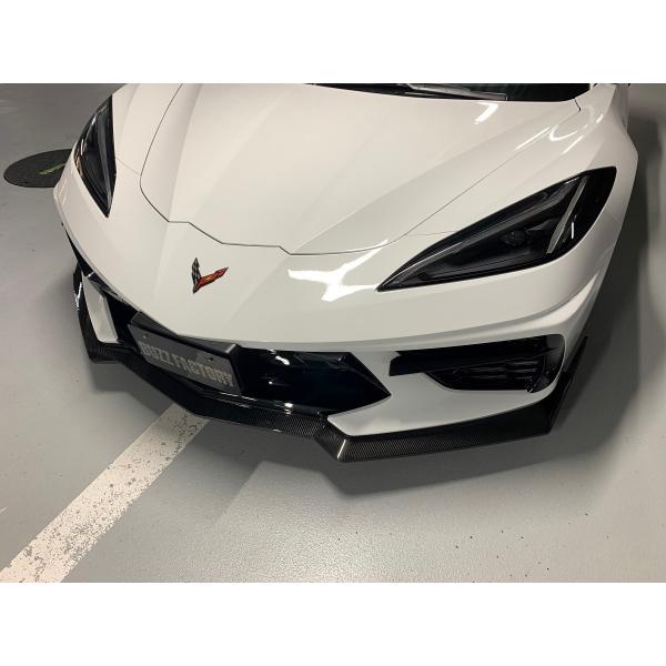BSMA コルベット　C8 フロントリップ　ドライカーボン BA-1 　オリジナルエアロ　フロント　...