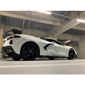 シボレー コルベット (C8) 6.2L V8 2020年〜 用 チタン製マフラー (X