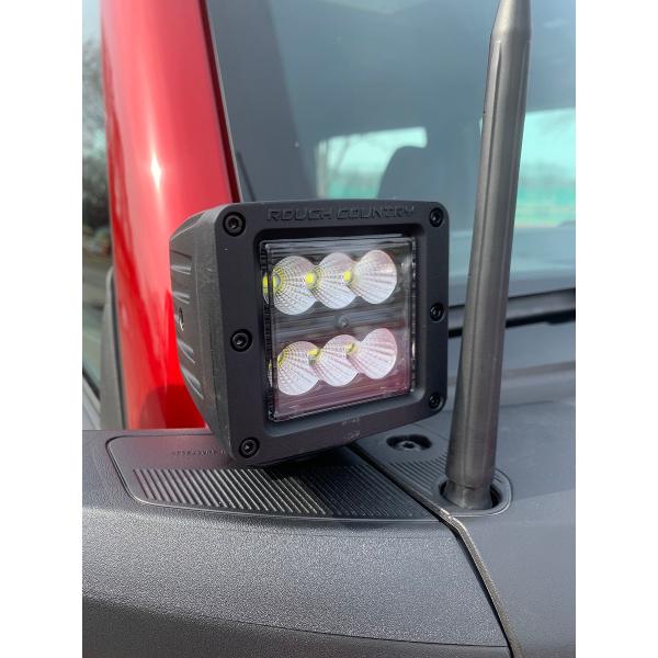 新型フォード　ブロンコ　ROUGH COUNTRY製 LEDワークライト（作業灯）ホワイト発光 作業...