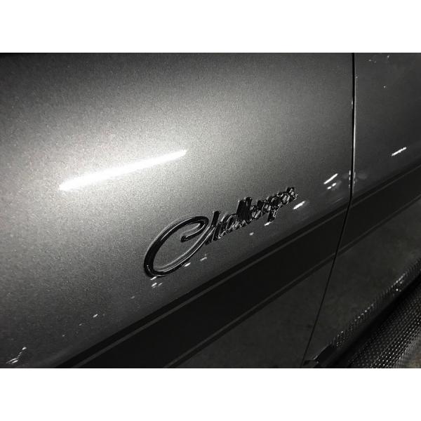 challenger　筆記体エンブレム　2枚セット　ダッジ　チャレンジャー　EMBLEM　