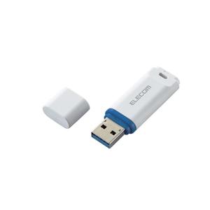 エレコム USBメモリー USB3.2(Gen1)対応 キャップ式 データ復旧サービス付 64GB ホワイト MF-DRU3064GWHR｜buzzfurniture