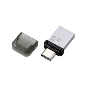 エレコム USBメモリ 64GB USB3.2(Gen1)/3.1(Gen1)/3.0/2.0 キャップ式 シルバー MF-CAU32064｜buzzfurniture