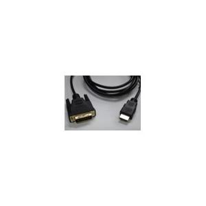 変換名人 DVI-D to HDMI 1.8m 極細金メッキケーブル DVHD-18GS