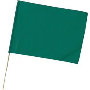 【10個セット】 ARTEC 特大旗 (直径12ミリ) 緑 ATC2370X10の商品画像
