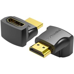 【2個入×10セット】 VENTION 4K対応 HDMI 270°折れ Male to Female アダプター AI-2168X10の商品画像