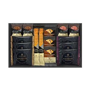 【3セット】 グランドパーク小樽監修 スイートセレクション ロングスティックパイ、ゴーフレット2種、チョコクランチ2種、チョコチップクッキー